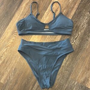Cupshe Teal Bikini